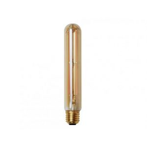 Lichtbron LED filament buis 18,5 cm - E27 4W 2100K 280lm dimbaar / Amberkleurig glas