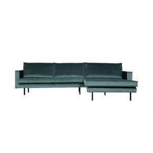 Be Pure Sofa Rodeo Chaise Longue Rechts Velvet Teal