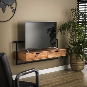 TV-meubel air solid / Massief acacia naturel