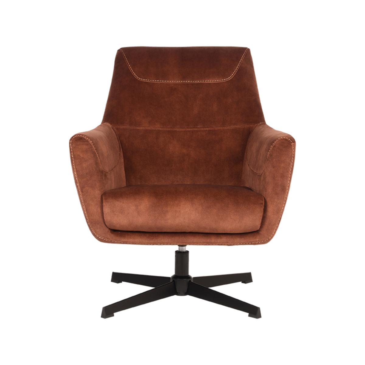 Fauteuil Toby - Rust - Velours